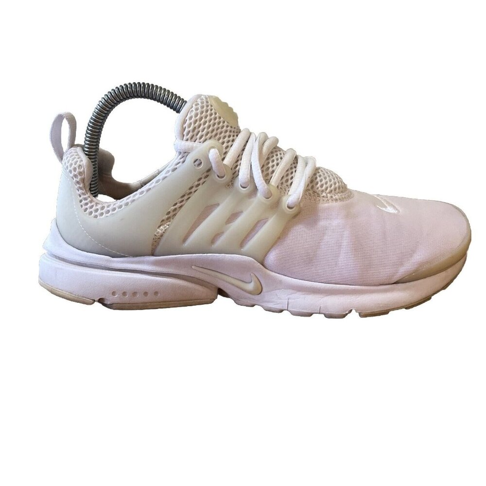 NIKE Presto (GS) Triple White Running Shoe MEN'S SIZE: 7Y (833875-100)